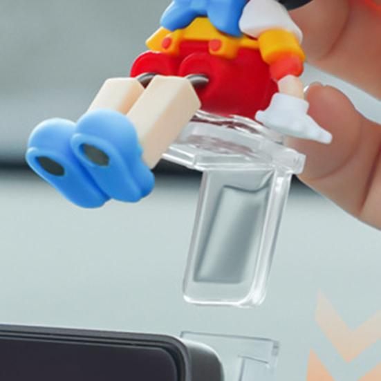 Yousheng Beinschüttelnder Kleiner Mann Auto Armaturenbrett Deko Kreative Desktop Figur Hypnotisches Schwingbein Spielzeug Geschenk für Autodekorationsliebhaber