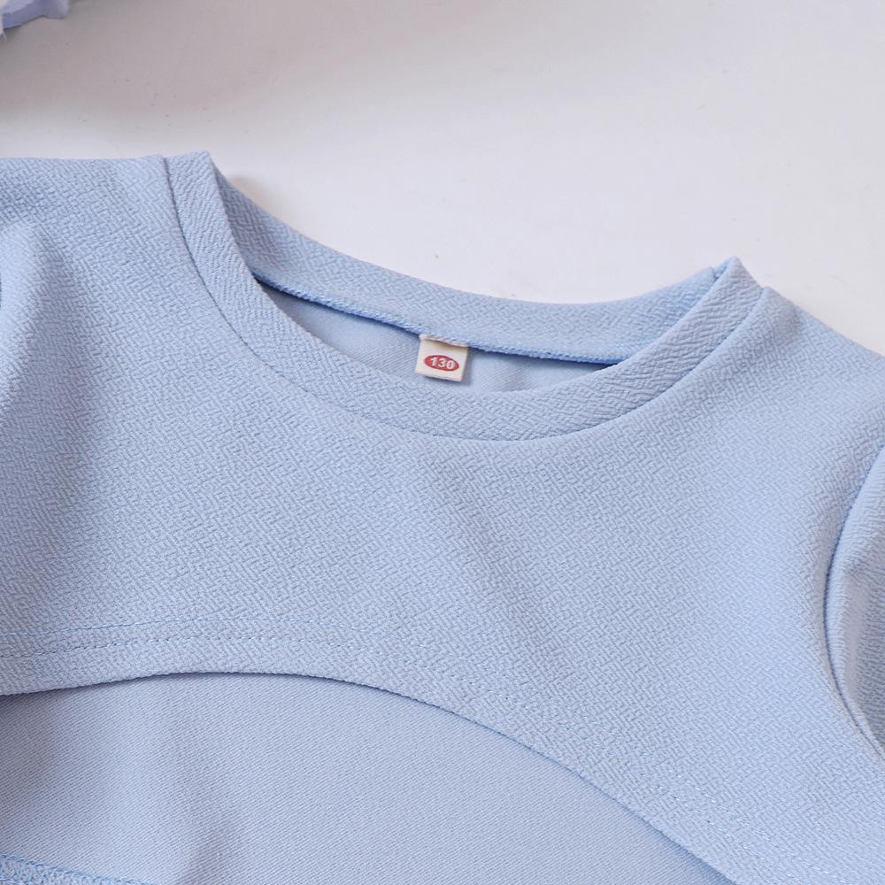 EW Kids' Spring & Autumn Camisole Dress Set for Girls - Style DTZ888-D