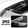 2pcs PVC Transparent Car Rearview Mirror Rain Brow Rain Cover Sun Visor For Hyundai Elantra Accent Sonata Wagon Tucson Ix35 I30 KK5