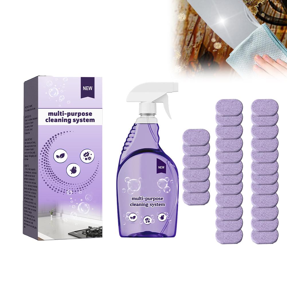 Plastic Cleanlix Cleaner All-in-one Stain Cleaning with Cleaning Tablets Multipurpose Cleaner for Instant Stain Removal