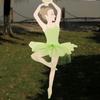 Supplies Paper Bunting Ballet Girl Flags Banner Ballerina Paper Flags Birthday Party Decoration