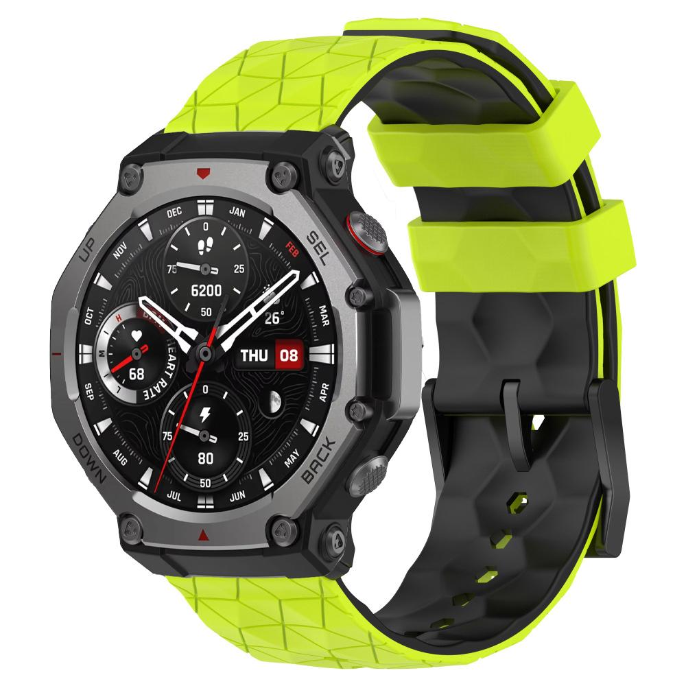 

Силиконовый ремешок для умных часов Amazfit T-Rex 3, спортивный сменный браслет для Amazfit T rex 3 с футбольным узором, браслет Correa For Amazfit T-Rex 3