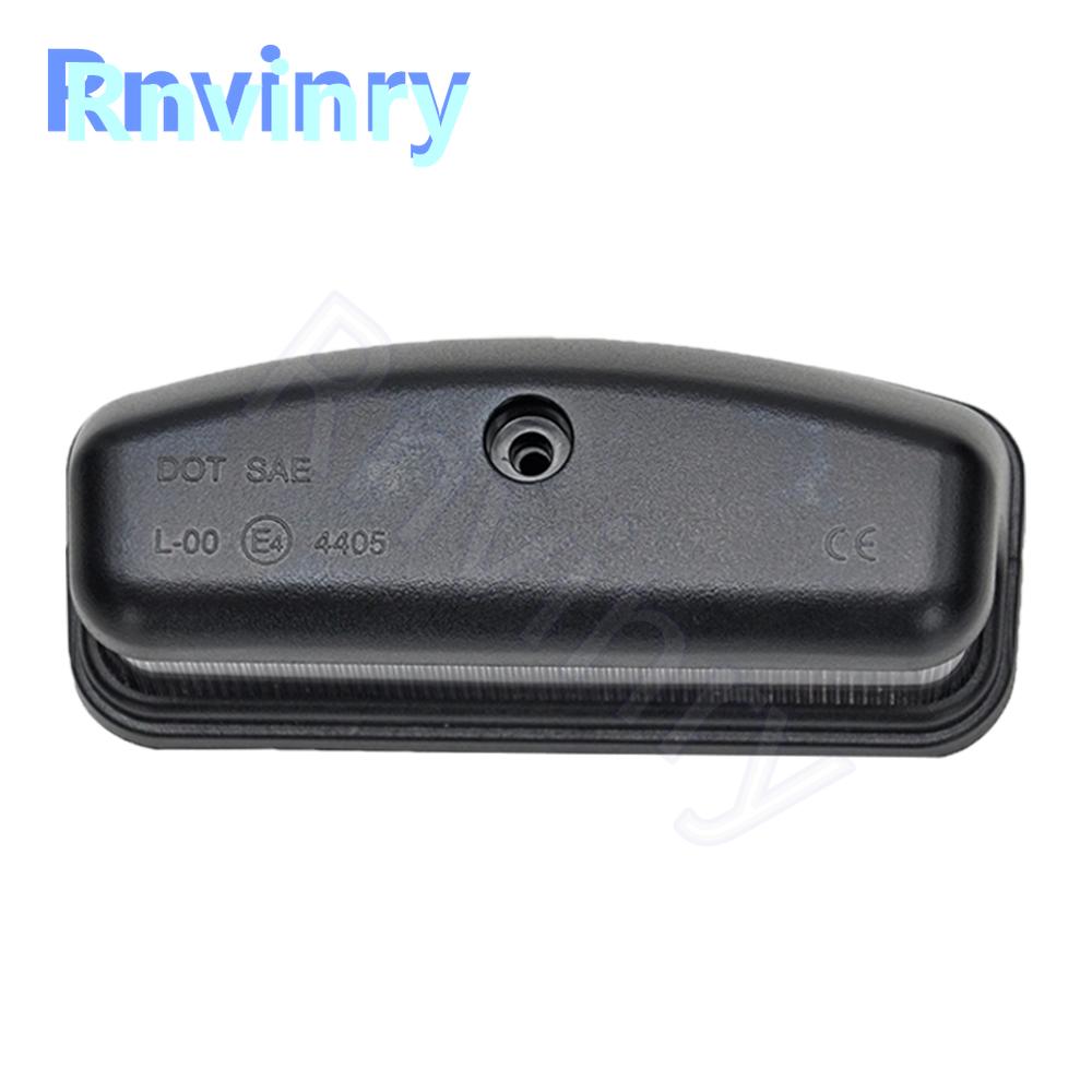 1Pcs All ModelsWhite LED License Plate Light Number Plate Lamp For Land Rover Series 2 2A & 3 All Models For Defender 90/110/130