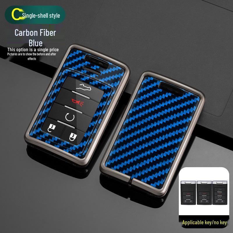 Cadillac Key Case: Fits XT5, CT5, XT6, XT4, CT ATSL, CT4, XTS - Shell Bag with Buckle