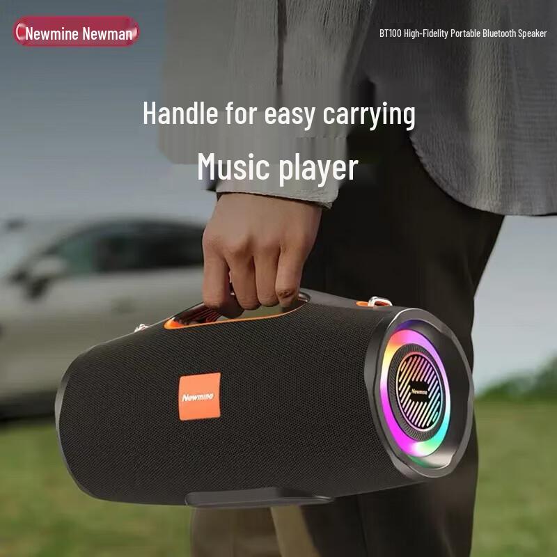 Newman BT100 Portable Heavy Bass Bluetooth Speaker (CN Version)
