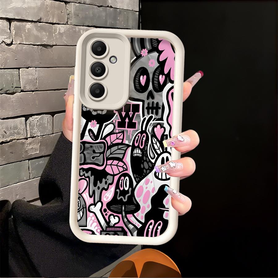 Phone Cover Case for Samsung Galaxy A16 A12 A13 A56 A71 A72 A53 A54 A51 A73 A15 A26 A32 A23 A34 A35 A36 Trendy Fashion Patterns