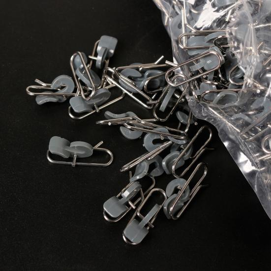 10Pcs Fishing Power Clips Stainless Steel Quick Change Lure Clip Fishing Snap Connector for Freshwater Saltwater