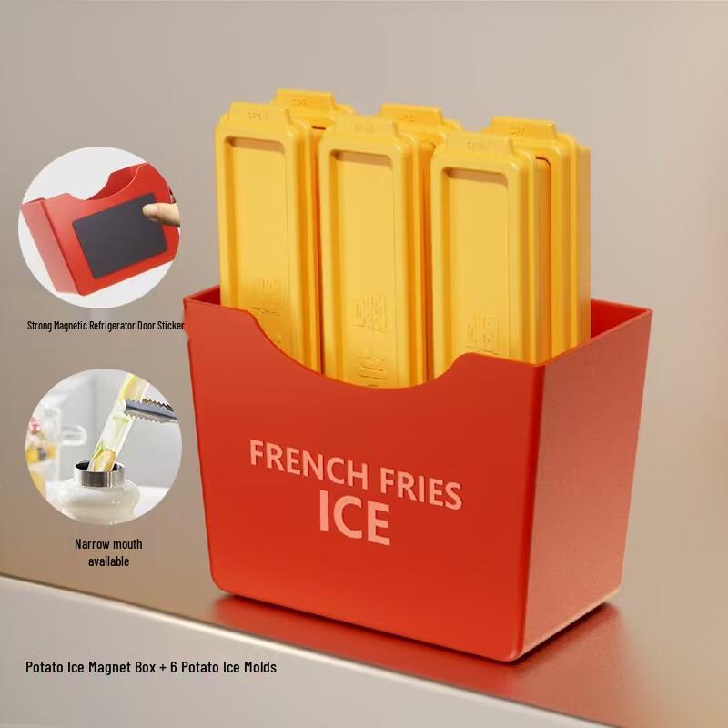 Changbaosen French Fry & Popsicle Ice Mold Kit