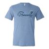 Old Dominion Monarch Sunshine Script Canvas Triblend Shirt - Blue Triblend