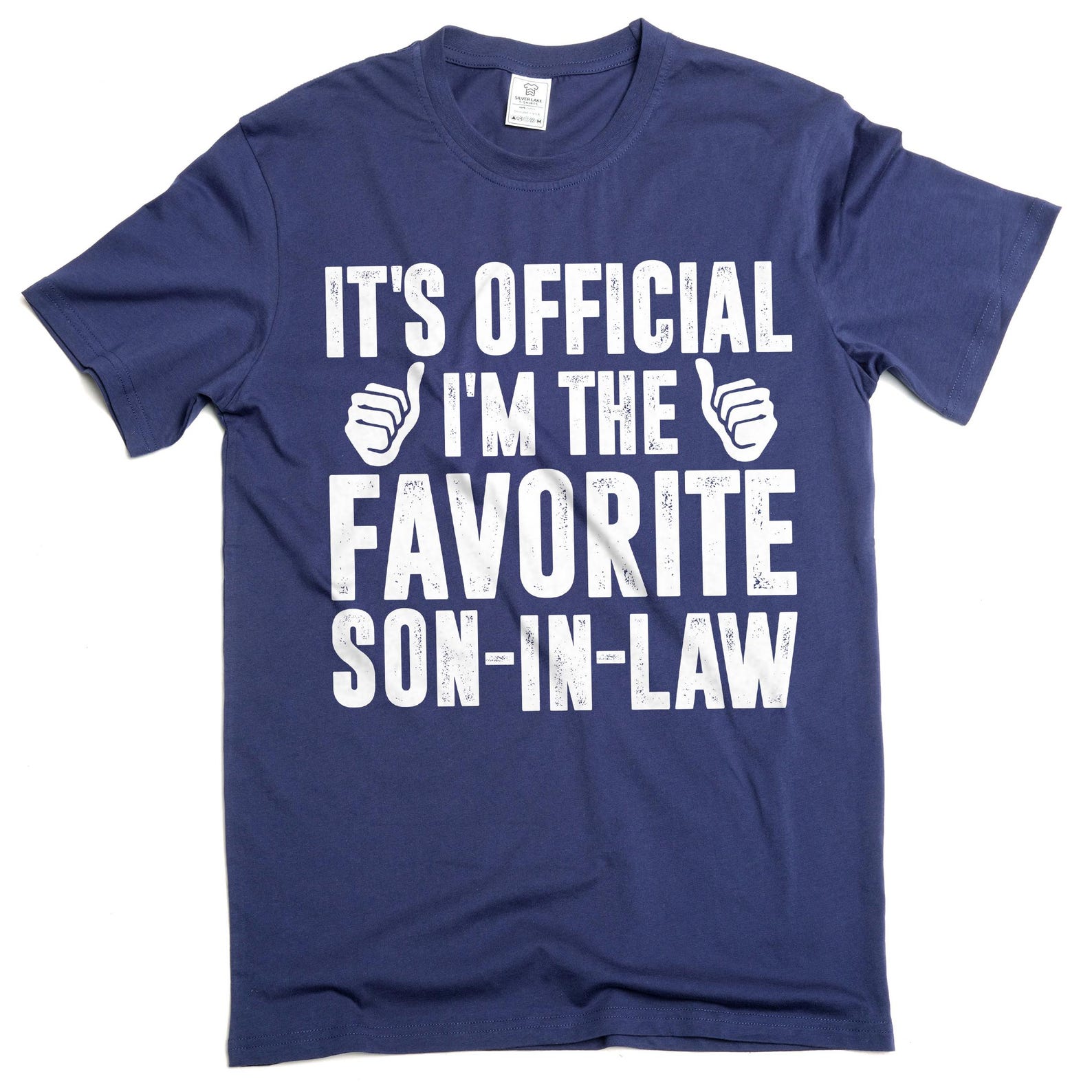 Men s Funny Favorite son-in-law T-shirt Son In Law gifts sarcastic humorous Gift from mother in law tee S