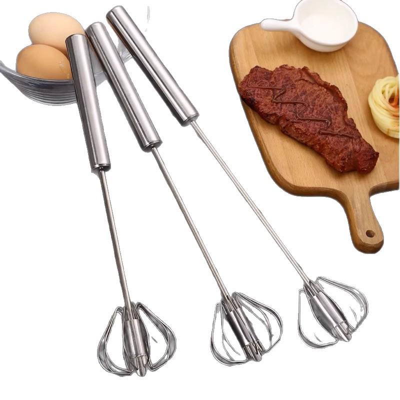 Stainless Steel Semi-Automatic Egg Beater and Mixer