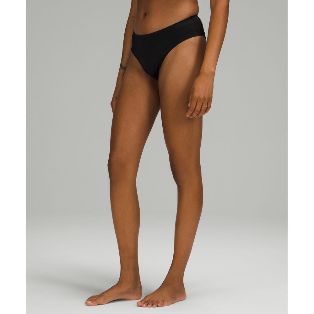 Lululemon Invisiwear Mid Rise Bikini Underwear  3 Pack Black