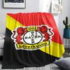 Bayer Leverkusen Printed Flannel Blanket, soft throw for bedroom sofa, washable, fan merchandise, great gift.