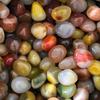 Yuhua Stone Fish Tank Decor: Warm Goose Stones, Scenic Pebbles, Agate Colored Mini Stones for Aquarium & Flower Pot Landscaping