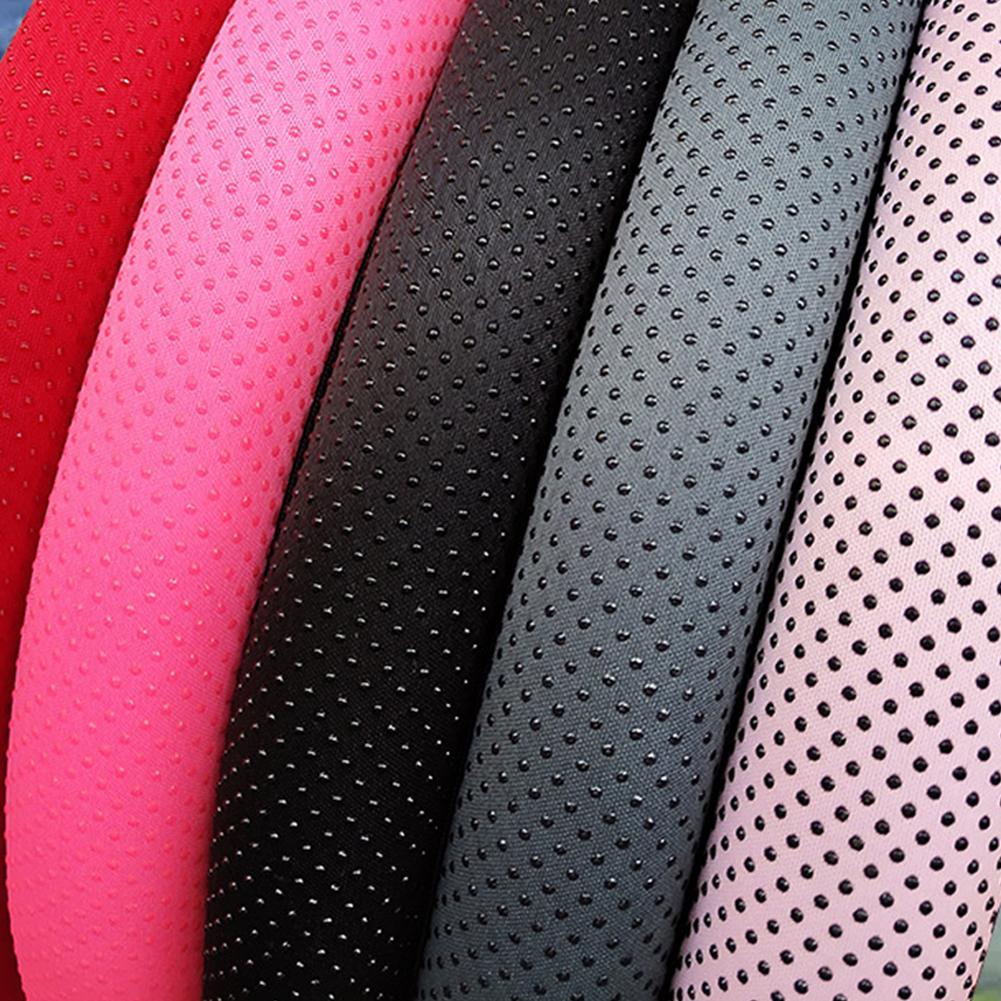 38cm Car Decor Steering Wheel Cover Interior Parts Protector Replacement Universal Knitted fabric Car-styling Anti-Slip