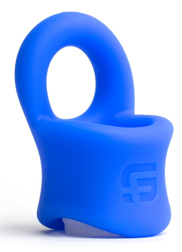 Ballstretcher Baller Ring 32 mm - Hauteur 35 mm Bleu - Sport Fucker - Ballstretchers Souples