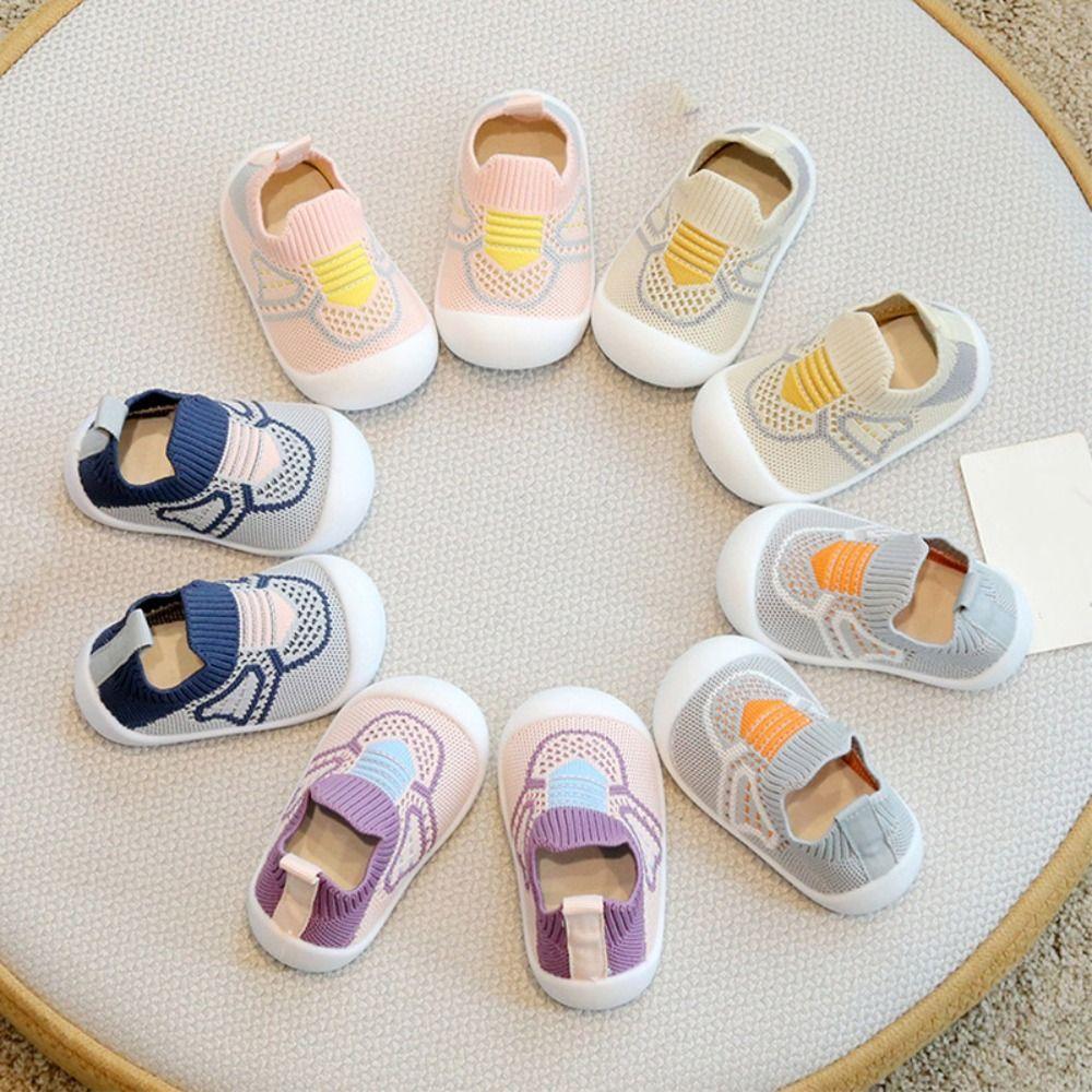 Netzdesign Atmungsaktives Netz Babyschuhe Rutschfester Boden Rutschfeste Babyschuhe Neugeborene