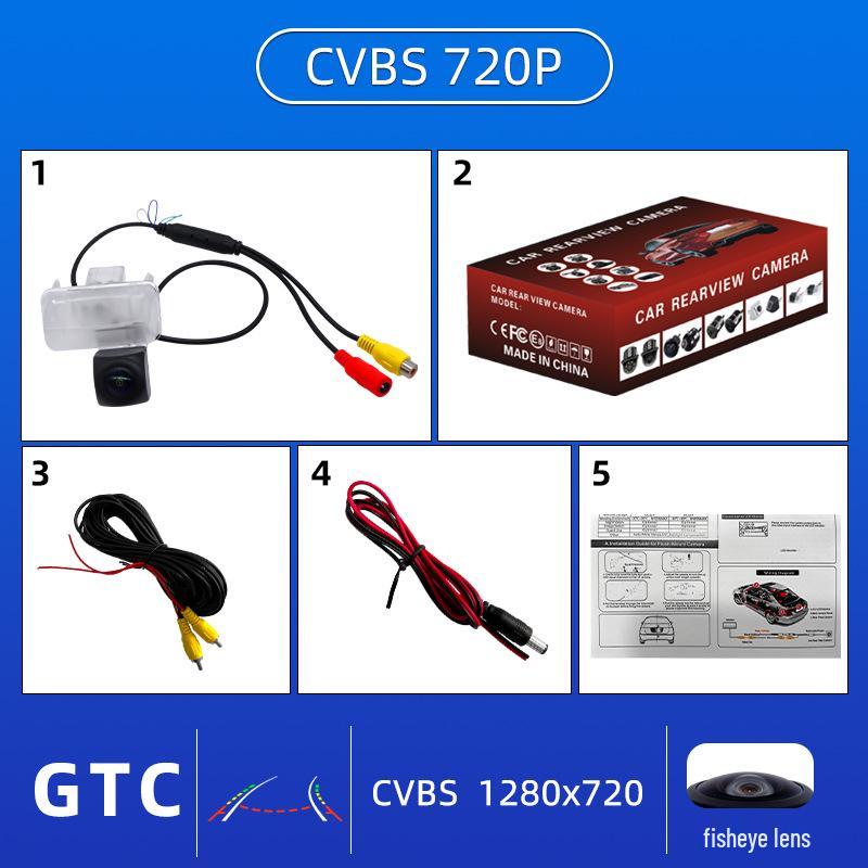 HD Night Vision Waterproof Rearview Camera for 14/15/16 Corolla Levin