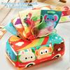 Baby Montessori Cloth Tissue Box Toy Educational Learning Activity Sensory Toy For Toddlers Finger Exercising Birthday Gift