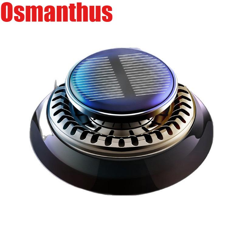 Solar Car Aromatherapy Ornament Car Essential Oils Diffusers Long Lasting Rotating Deodorizing Interior Accessories