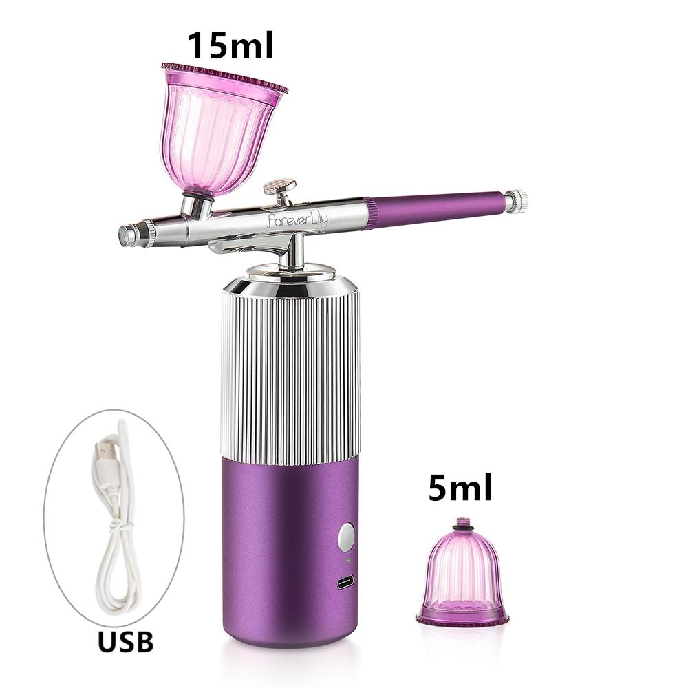 Mini Airbrush-Set für Gesichtshautpflege, Nägel, Airbrush-Make-up, Haarfärbemittel, Barber-Airbrush-Maschine, Kuchen-Gebäckmalerei, Spritzpistole