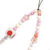 Beaded Phone Lanyard Wrist Strap Multifunctional Elegant Wristlet Charms