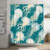 Elegant Jellyfish Pattern Shower Curtain For Modern Bathroom Decor Creative And Artistic Design Waterproof And Durable Easyclean