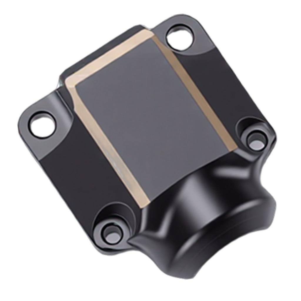 Rear Axle Cover Fit for SCX30 1Celsius30 RC Crawler Brass Electrocoated RC Rear Axle Differential Housing Cover for Upgrade