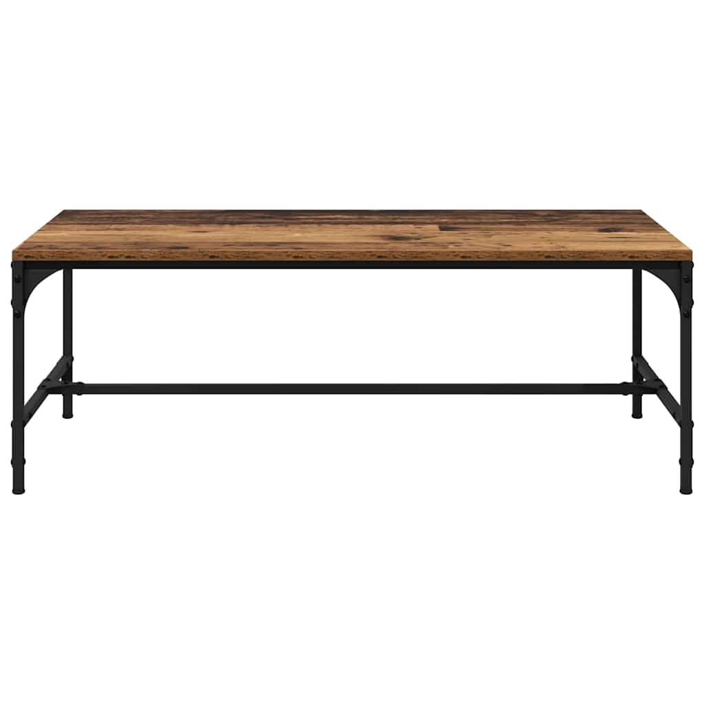 Coffee Table Reclaimed Wood Look 100 x 50 x 35 cm Engineered Wood