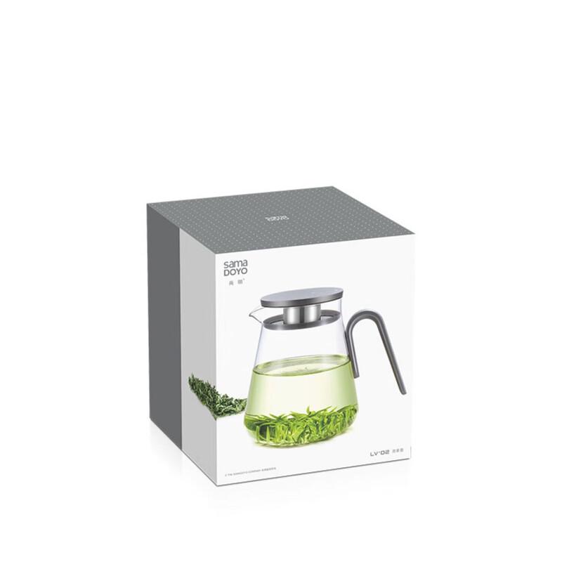 Shangming Heat-Resistant Glass Teapot with Infuser