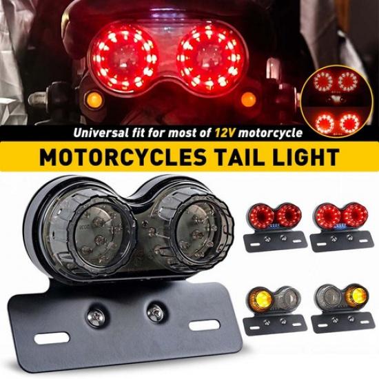 Для мотоцикла Yamaha V Star 250 650 950 1100 Светодиодный указатель поворота Задний стоп-сигнал A