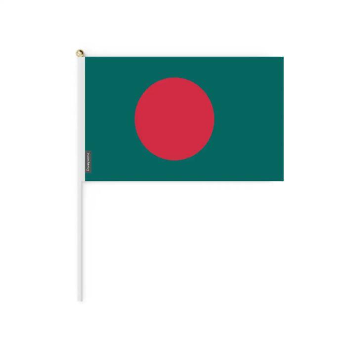 Drapeau - Bangladesh - Mini Drapeau - 20 X 30 Cm - Polyester - Recto/Verso
