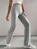Women's 2024 Autumn/Winter Slim-Fit Flare Knit Pants