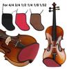 Cotton Violin Shoulder Pad Absorbs Sweat Washable Fiddle Sponge Cushion Violin Parts Reduces Friction