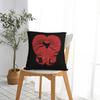 Red Boxing Gloves Such As Heart Square Pillowcase Pillow Cover Cushion Throw Pillow for Home Bedroom Car