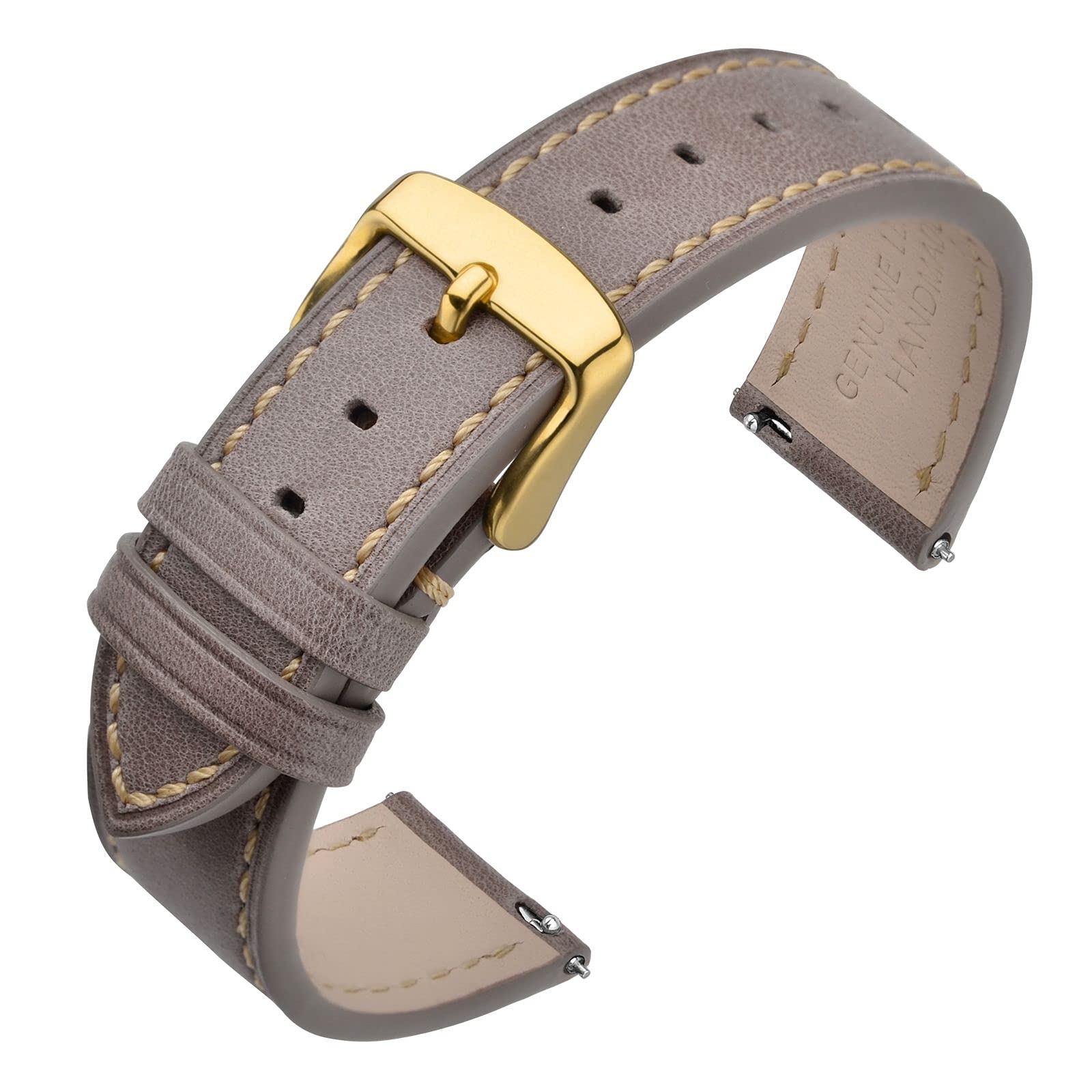 

ANNEFIT Leather Quick Release Replacement Watch Band 0.7 inch (17 mm) / 0.7 24 mm