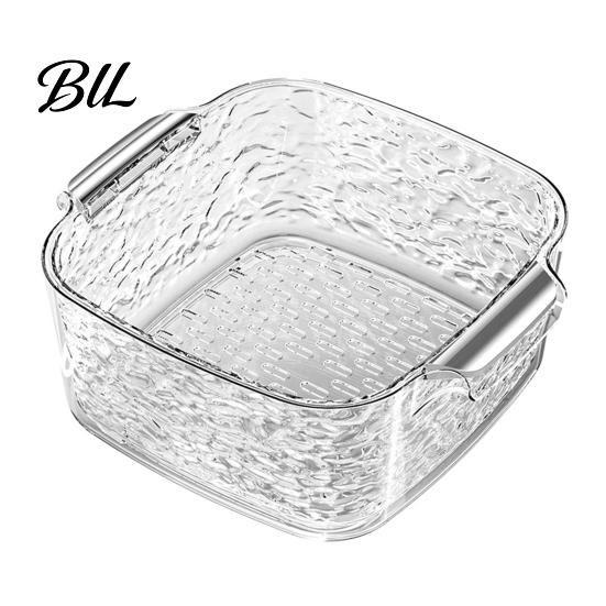 Double Layer Washer Drainer Drain Basket Large Capacity Double-Layer Vegetable And Fruit Sink with Organizer Handle Dual-Purpose Plate Quick Drainage A