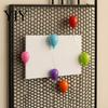Office Magnetic Decor 6Pcs/Set 3D Balloon Refrigerator Magnet, Shape Memo Photo Decorative Refrigerators Magnet Holder for Whiteboard Locker