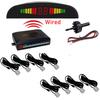 Universal Car Parktronic Parking Radar with 8 Sensors LED Display Monitor Detector System Backlight Reverse Auto