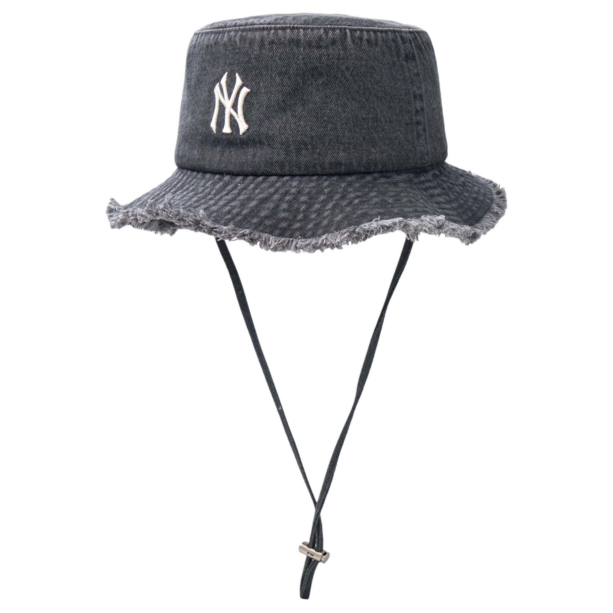 MLB Хлопок, Переработанное волокно, Полиэстер Панамы Унисекс Черный Мода 3AHTD025N-50GRS 57H