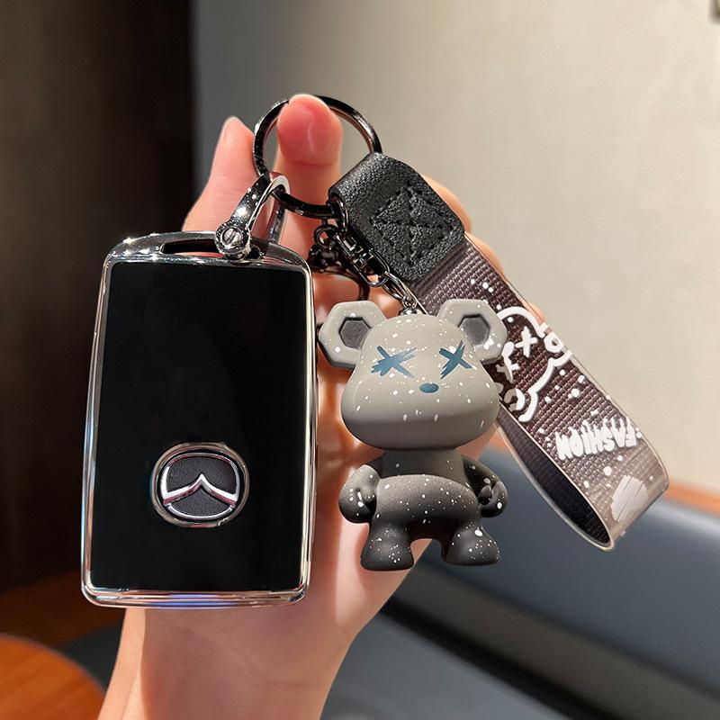 Pouzdro na klíč pro auto pro Mazda3 Kryt klíče Angsai Přezka na tahání CX4/CX5 Nový obal skořepiny Atz Cx30 Pánský a dámský High-end
