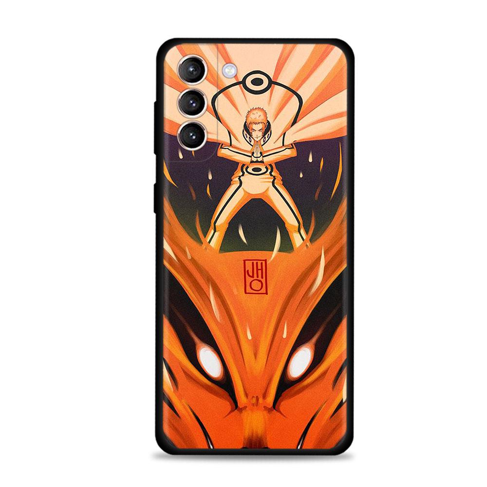 Etui na telefon do Samsung Galaxy S22 S21 S20 Ultra FE S10 S9 Plus S10e S8 uwaga 20Ultra 10Plus etui na telefon komórkowy Naruto Evolution