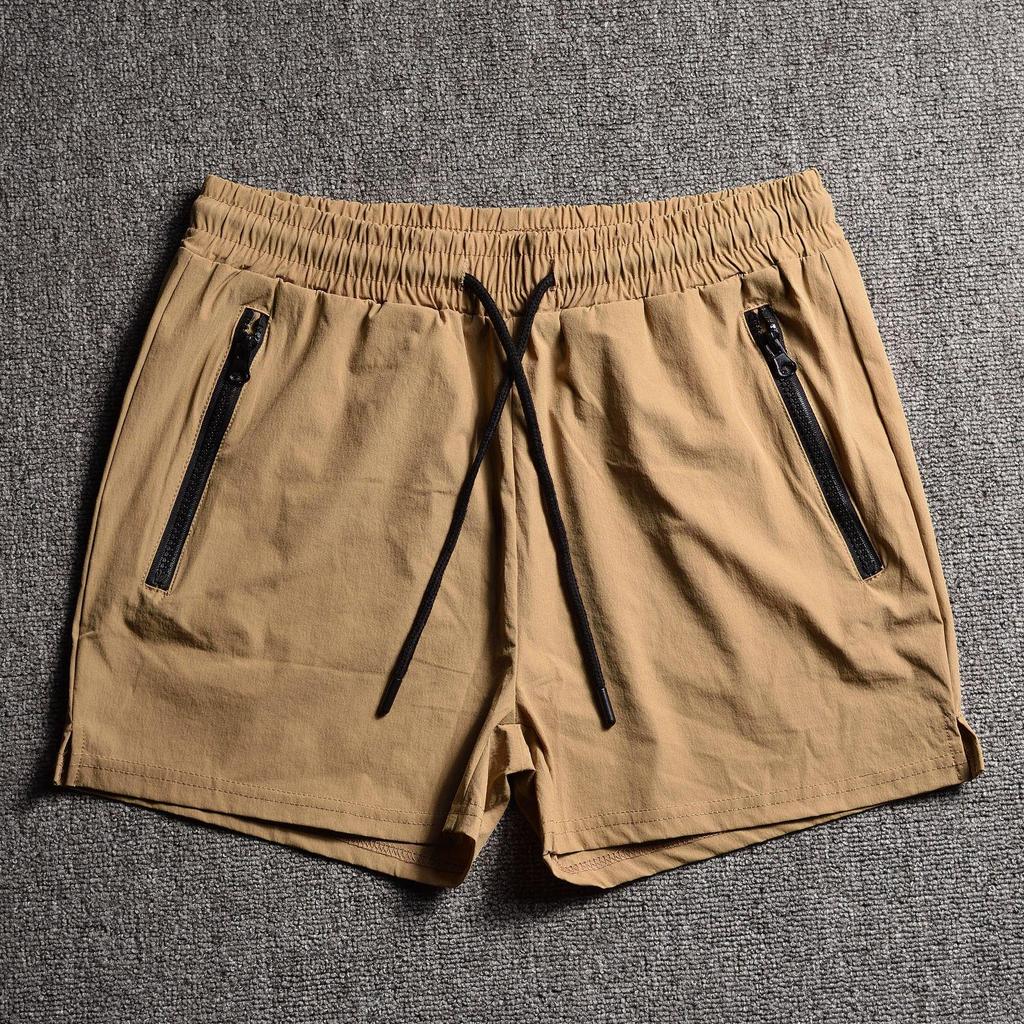 Men's Summer Fitness Running Shorts - Muscle Fit Sports Pants
