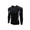 Men's Quick-Dry Compression T-Shirt, Short & Long Sleeve, Breathable Elastic Fit, Perfect for Basketball & Fitness.