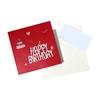 1 Stück 3D Pop-Up Schokoladenkuchen Geburtstagskarte Geschenk Dekoration Papier Grußkarte mit Wünschen Einzigartiges Geschenk für Freunde Familie Paare