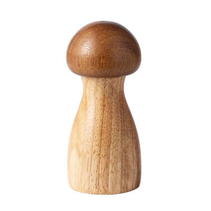 

Manual Wood Grinder Adjustable Coarseness Salt and Peppers Mill for Cooking Enthusiasts Spices Grinder Cooking Utensils