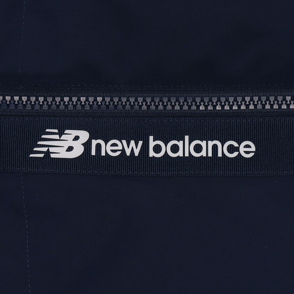New Balance Logo Print Down Jacket Asia Sizing 'Blue Black' Men's AMJ23343-NNY