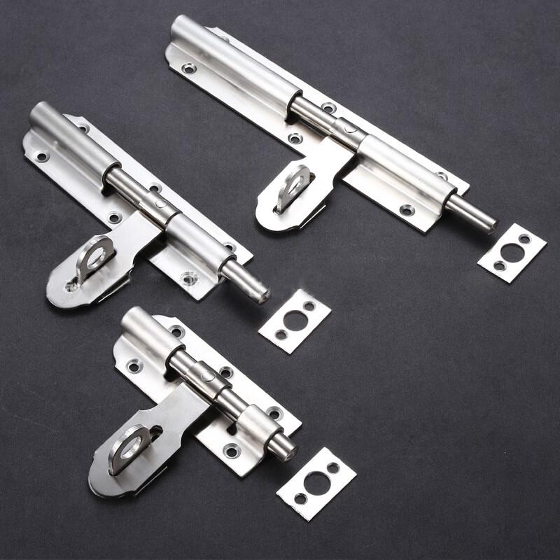 JNL Heavy-Duty Stainless Steel Door Latch with Padlock Hasp