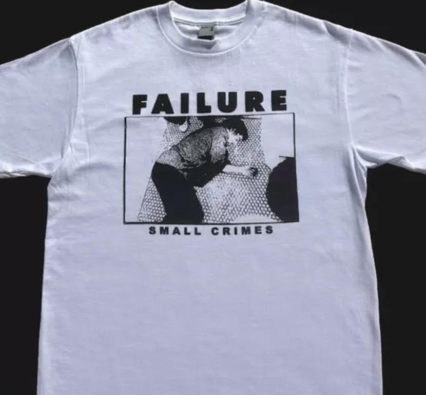 VTG FAILURE Band Short Sleeve White All Size Gift Fan Shirt XXXL
