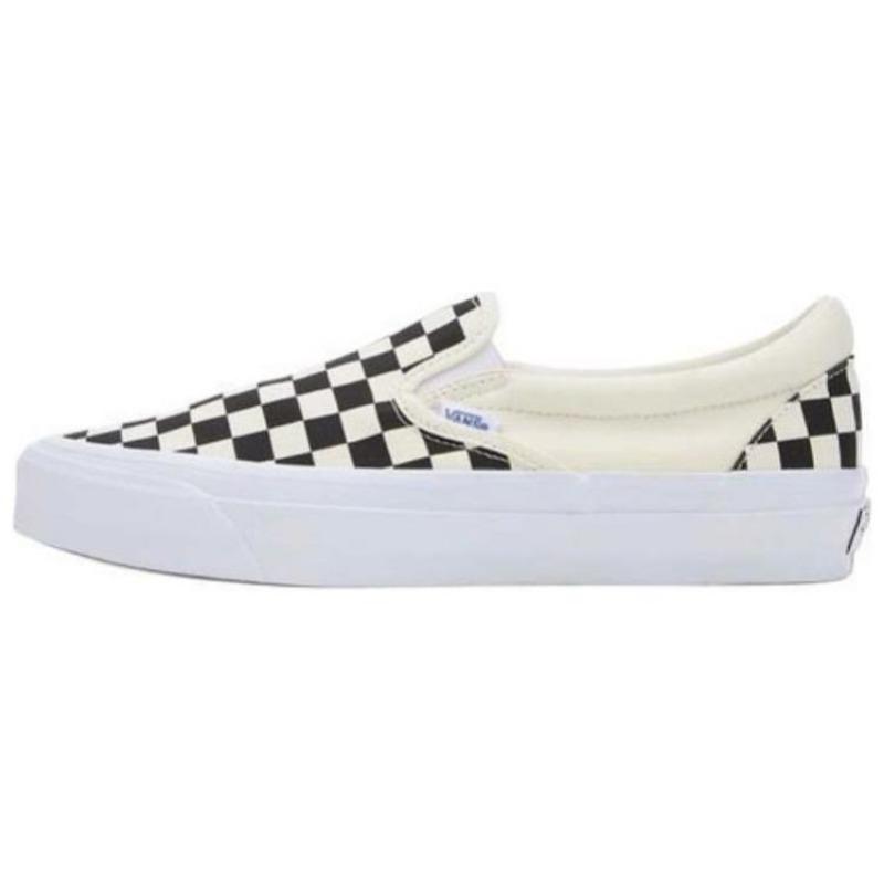 Vans slip-on Reissue 98 unisex versatile comfy low-top skate shoes black white VN000CSE2BO1 37